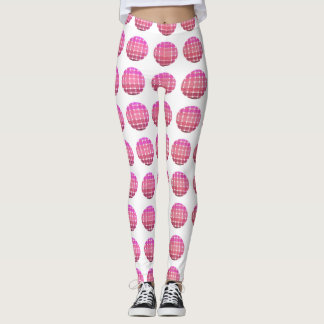 Colourful circular geometric shape Leggings