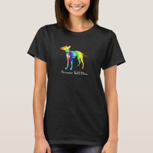 Colourful Cirneco Dell Etna Dog Mom Cirneco Dell T-Shirt