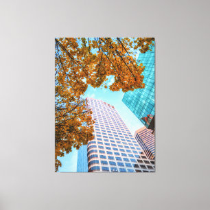 Colourful City Canvas Print