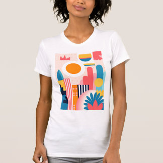 Colourful Cityscape T-Shirt