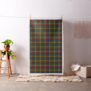 Colourful Clan Buchanan Tartan Plaid Fabric