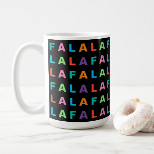 Colourful Classic FA LA LA LA Season Coffee Mug