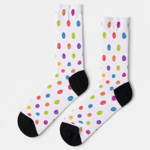 Colourful Classic Polka Dot Pattern Socks