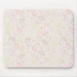 Colourful Classic Pooh Pattern Mouse Pad