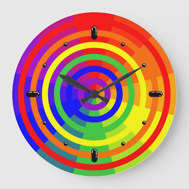 Colourful Clock (Front)