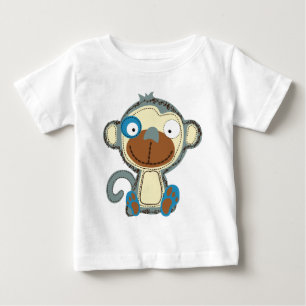 Colourful Cloth Monkey for Kids Baby T-Shirt