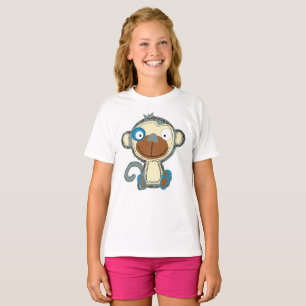 Colourful Cloth Monkey for Kids T-Shirt