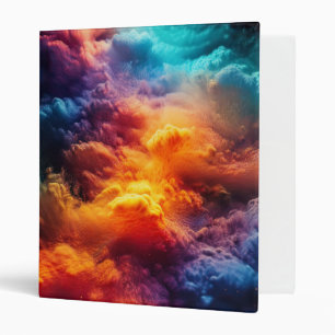 Colourful Clouds Binder