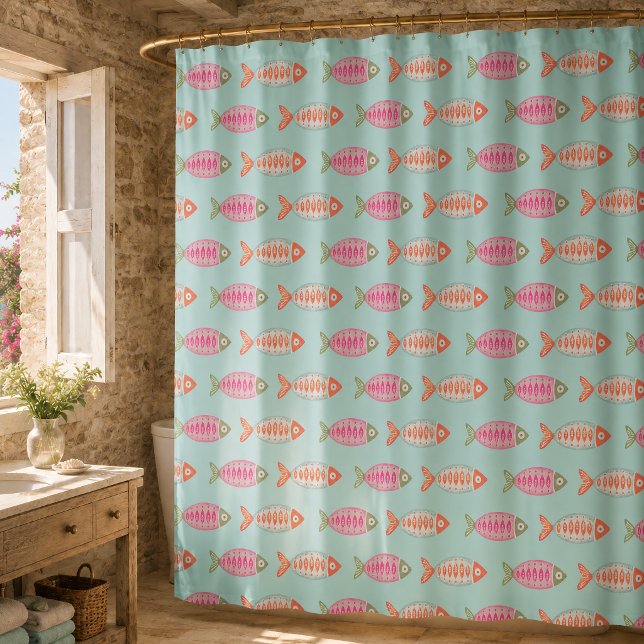 Colourful Coastal Summer Fish Pattern (Creator Uploaded)
