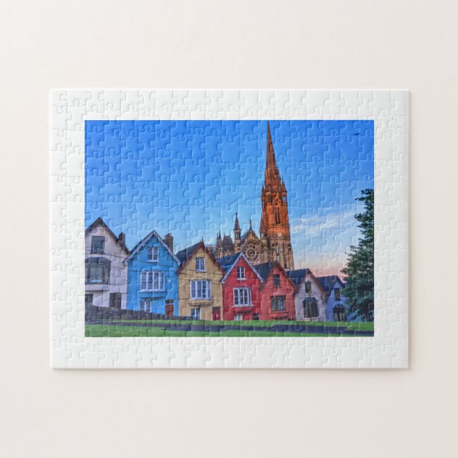 Colourful Cobh Ireland, Deck of Cards Puzzle (Horizontal)