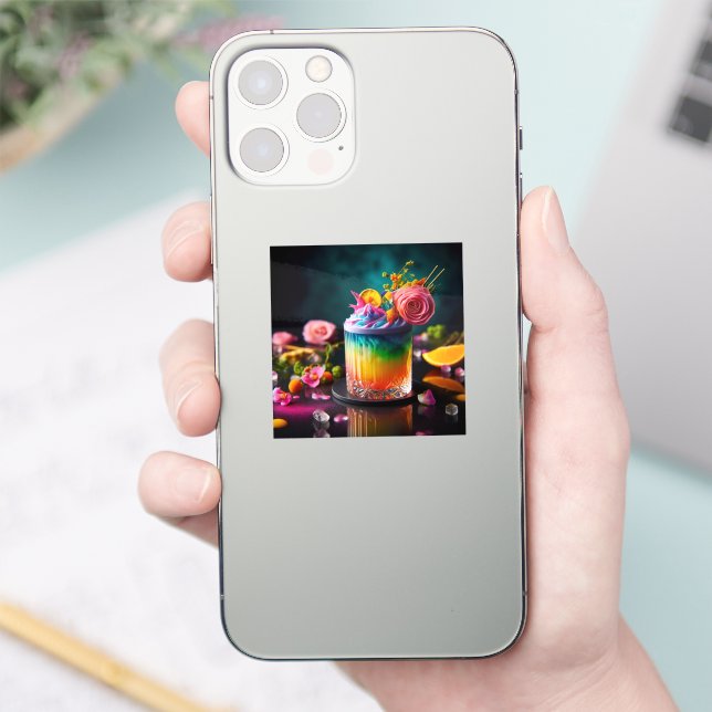 Colourful cocktail (Phone)