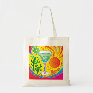 Colourful Cocktail Tote Bag