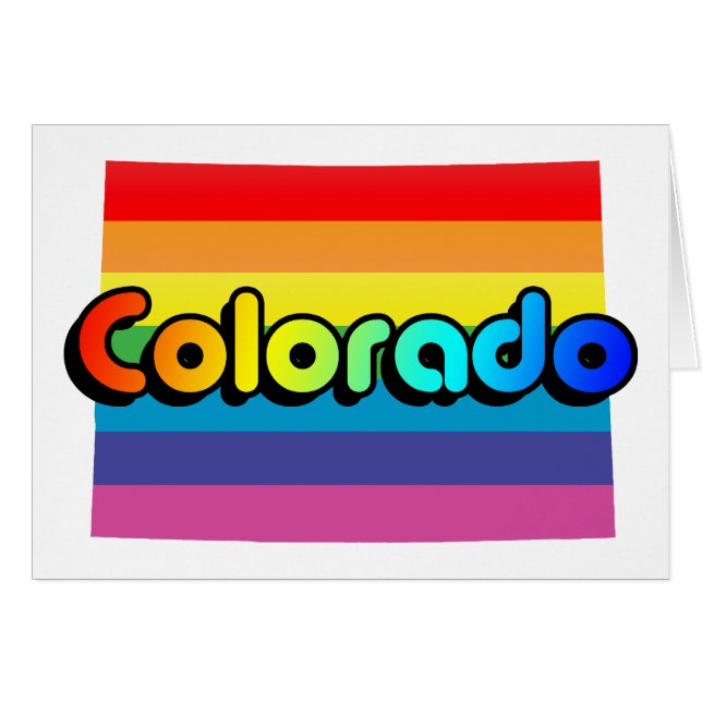 colourful colorado. (Front Horizontal)