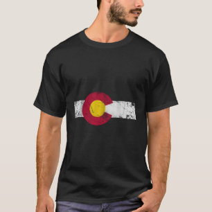 Colourful Colorado Flag T-Shirt