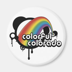 colourful colorado. magnet