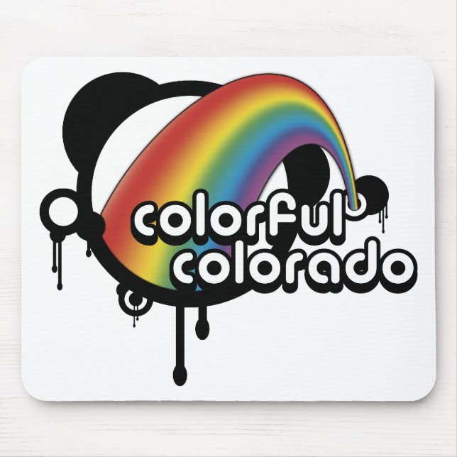 colourful colorado. mouse pad (Front)