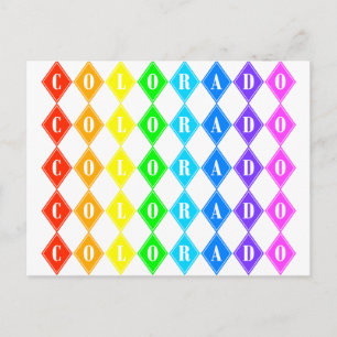 colourful colorado. postcard