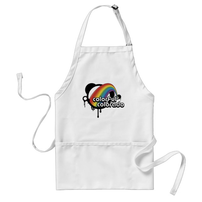 colourful colorado. standard apron (Front)