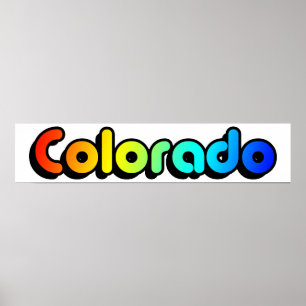 colourful colorado. v2. poster