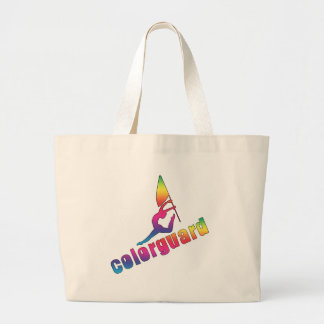 Colourful colorguard tote bag