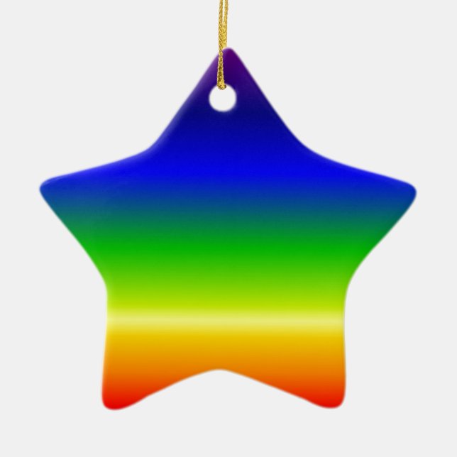 Colourful Colour Customized Designer Ceramic Ornament (Front)