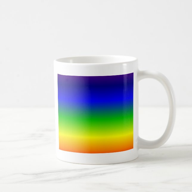 Colourful Colour Customized Designer Coffee Mug (Right)