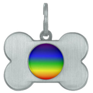 Colourful Colour Customized Designer Pet Name Tag