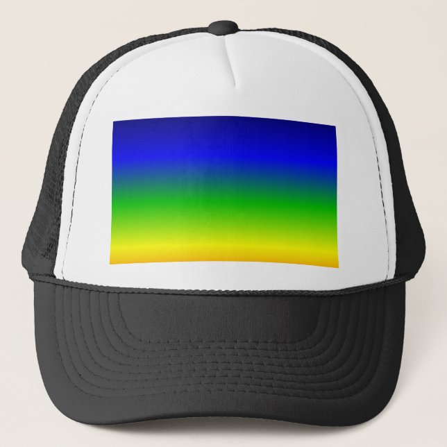 Colourful Colour Customized Designer Trucker Hat (Front)