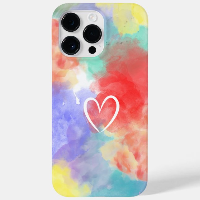 Colourful colour splashes  Case-Mate iPhone case (Back)