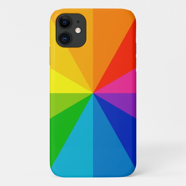 Colourful Colour Wheel Case-Mate iPhone Case (Back)