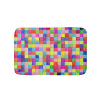 Colourful Coloured In Graph Paper Squares