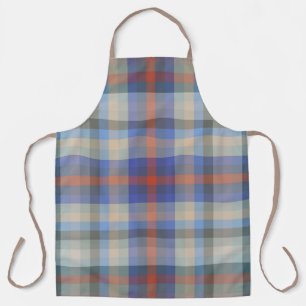 Colourful Colours Of The Year Chequered Pattern Apron