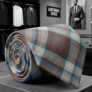 Colourful Colours Of The Year Chequered Pattern    Tie