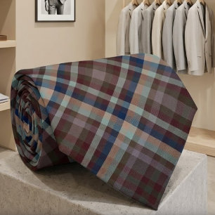 Colourful Colours Of The Year Chequered Pattern Tie
