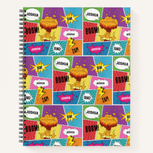 Colourful Comic Book Personalized Name Pop Art