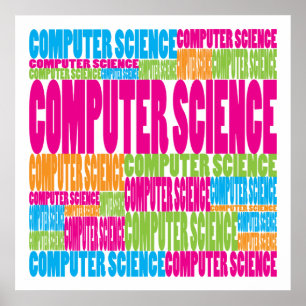 Colourful Computer Science Poster