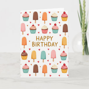 Colourful Confection Birthday Card