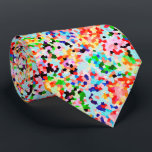 Colourful Confetti Abstract Pattern Tie<br><div class="desc">Cool colourful unique abstract confetti like pattern.</div>