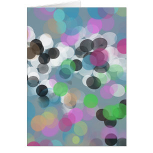 Colourful Confetti Bokeh Dots