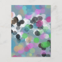 Colourful Confetti Bokeh Dots
