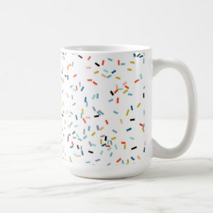 Colourful Confetti Fall Pattern Coffee Mug