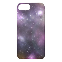 Colourful Cool Nebula and Stars in Space