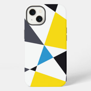Colourful, cool, trendy, modern geometric shapes iPhone 13 case