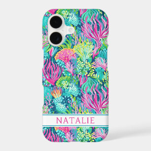 Colourful Coral Reef Monogrammed