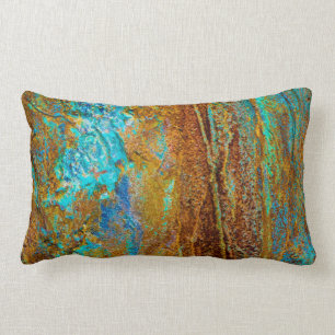 Colourful Corrosion Lumbar Pillow