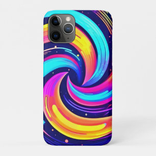 Colourful Cosmic Swirl iPhone 11 Pro Case
