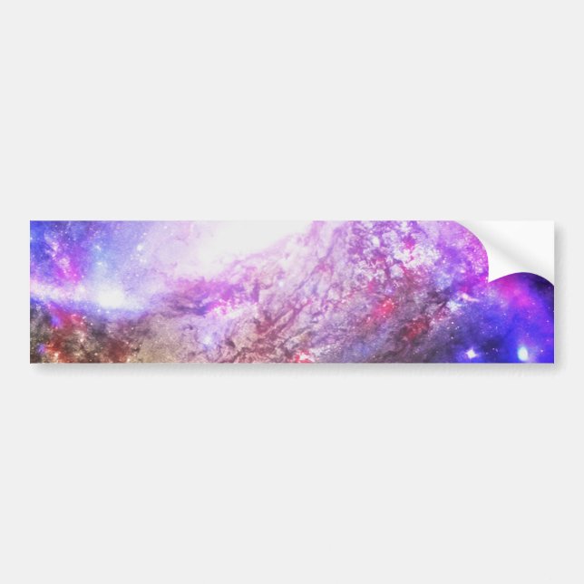 Colourful Cosmos Bumper Sticker (Front)