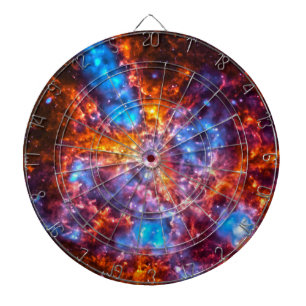 Colourful Cosmos Dartboard