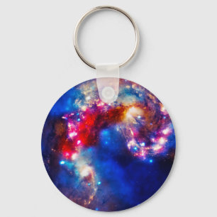 Colourful Cosmos Keychain