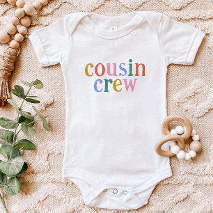 Colourful Cousin Crew Matching Family Baby Bodysuit